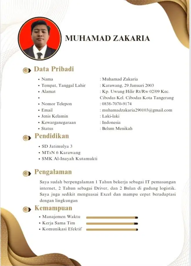 Cari lowongan pekerjaan