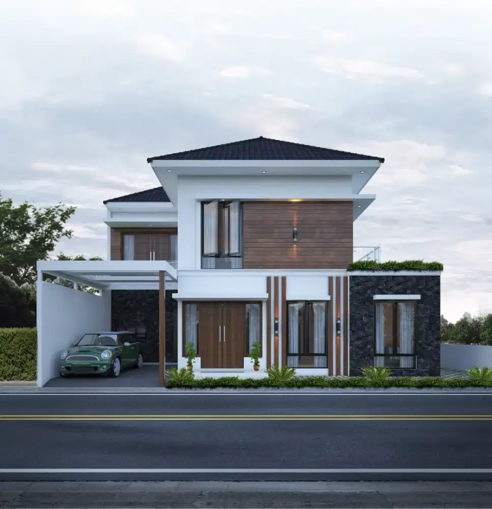 JASA ARSITEK & BANGUN RUMAH Desain Borong Renovasi Struktur IMB PBG