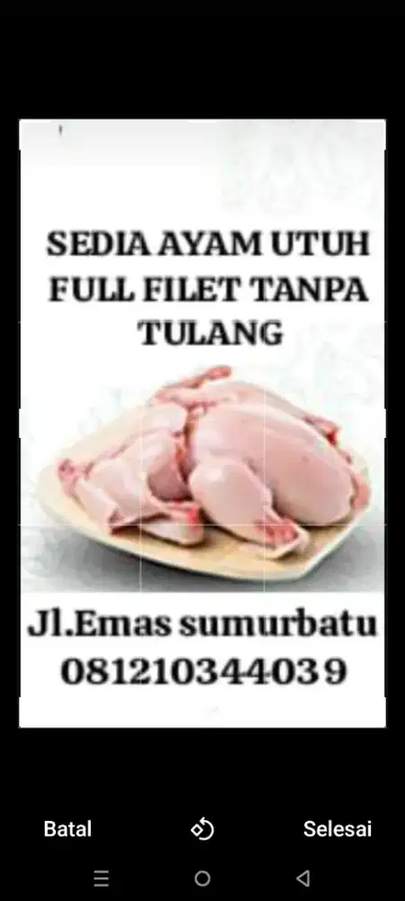 Di Butuhkan Sales keliling wilayah KEMAYORAN,CEMP.PUTIH,DLL
