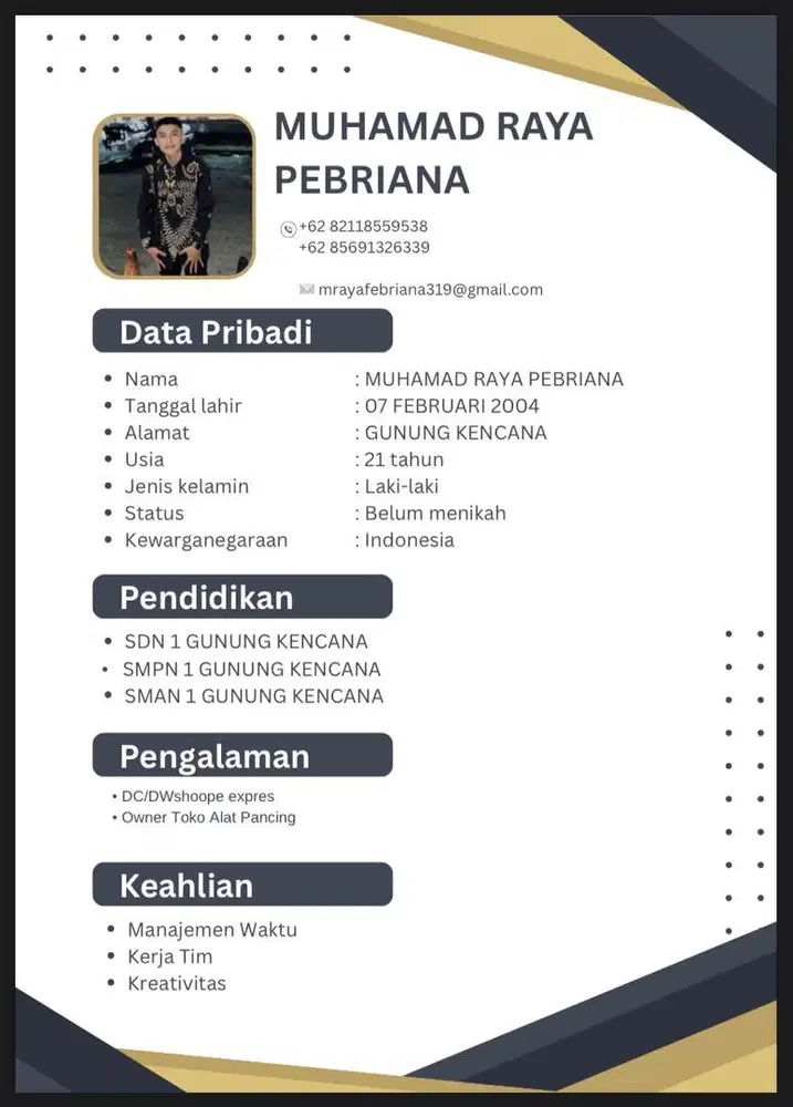 Info lowongan pekerjaan