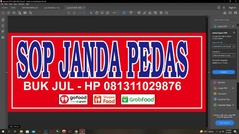 Lowongan kerja perempuan RM sop janda ibu jul jagakarsaI