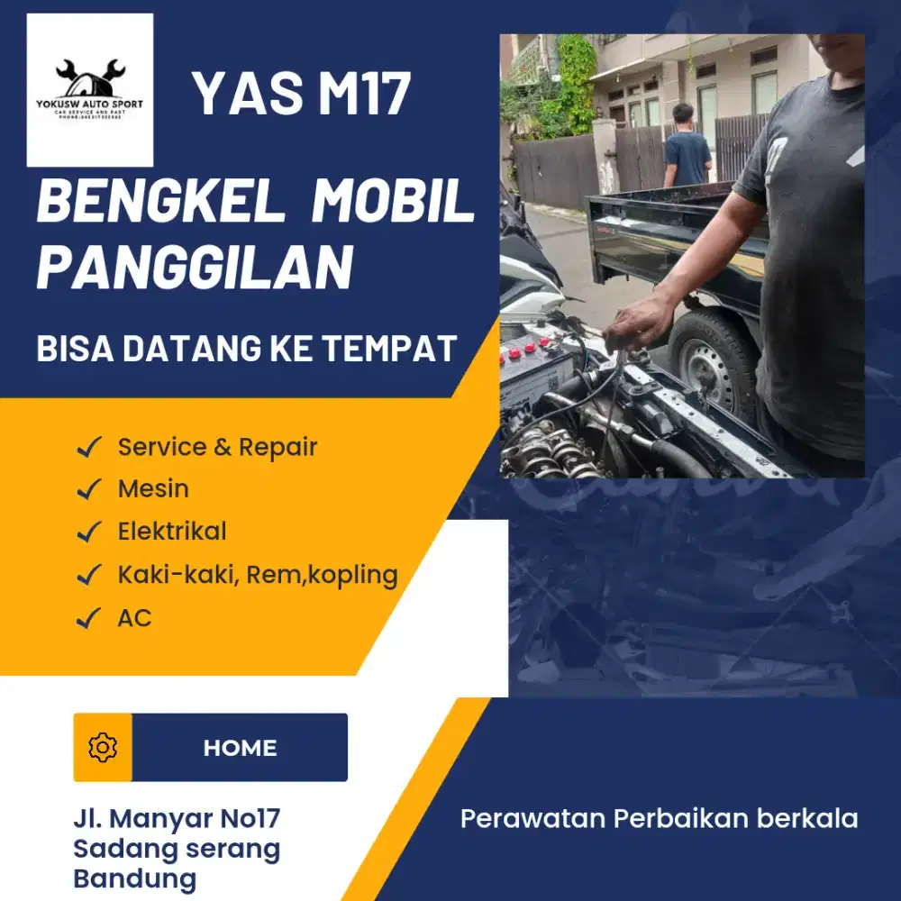 Montir mobil panggilan bandung 24 jam