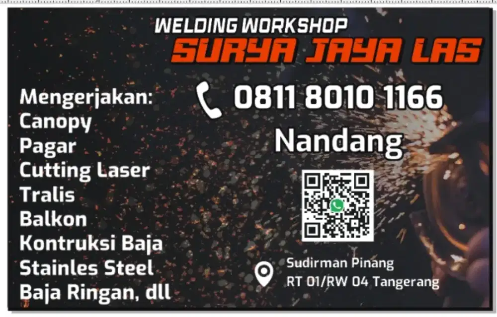 Bengkel las surya jaya las