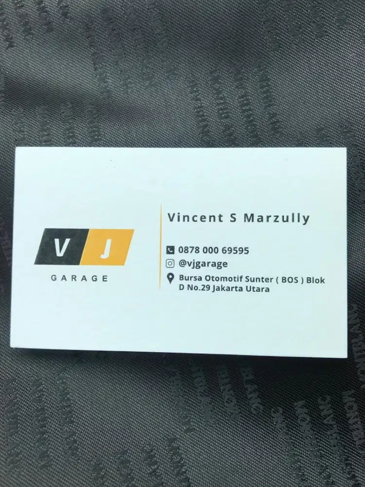VINCENT- VJ Garage