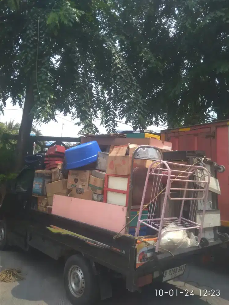 Jasa angkutan barang / sewa mobil pickup losbak