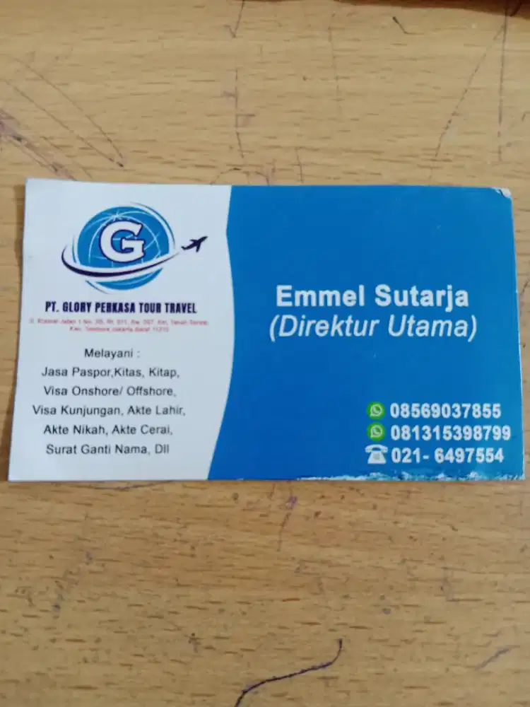 Glory jasa