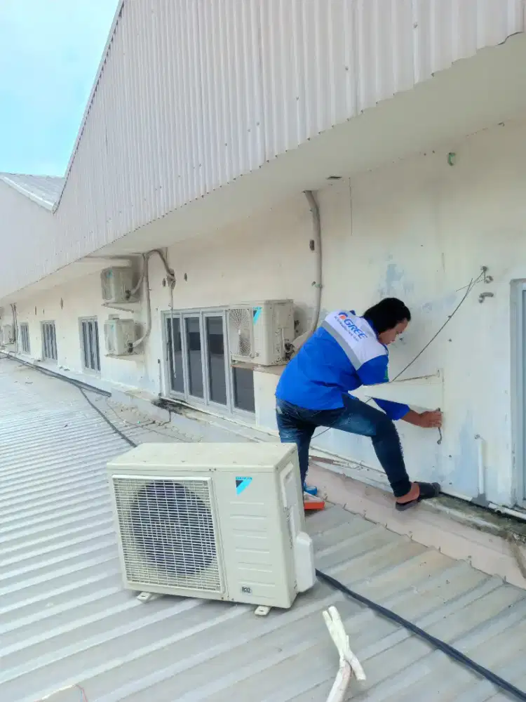 Cuci ac, service, bongkar pasang dll