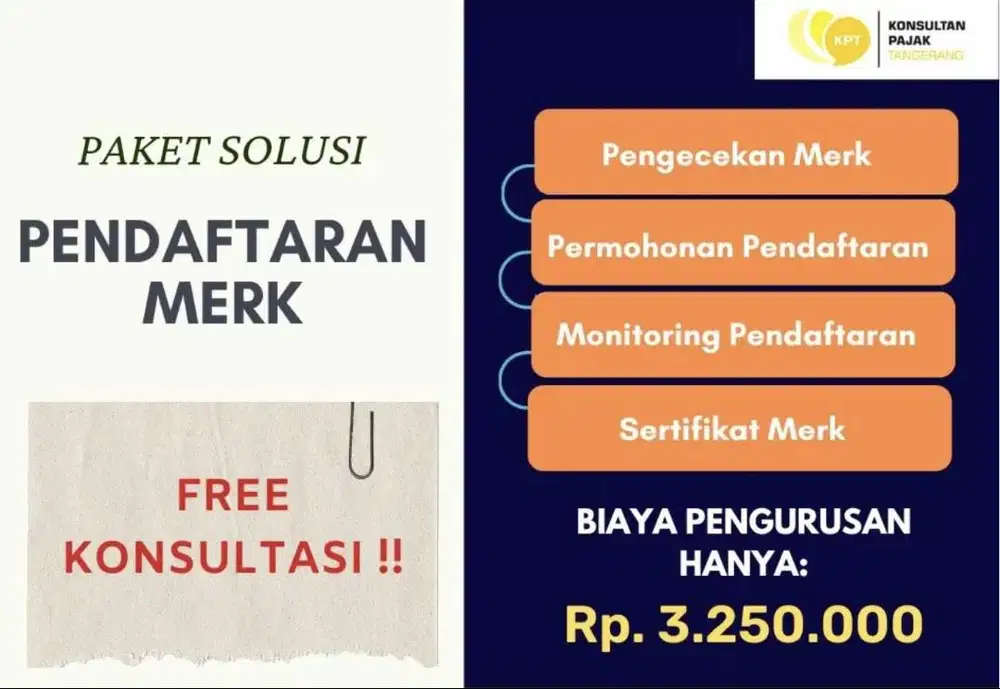 Jasa Pendaftaran Merek usaha Dagang / Jasa