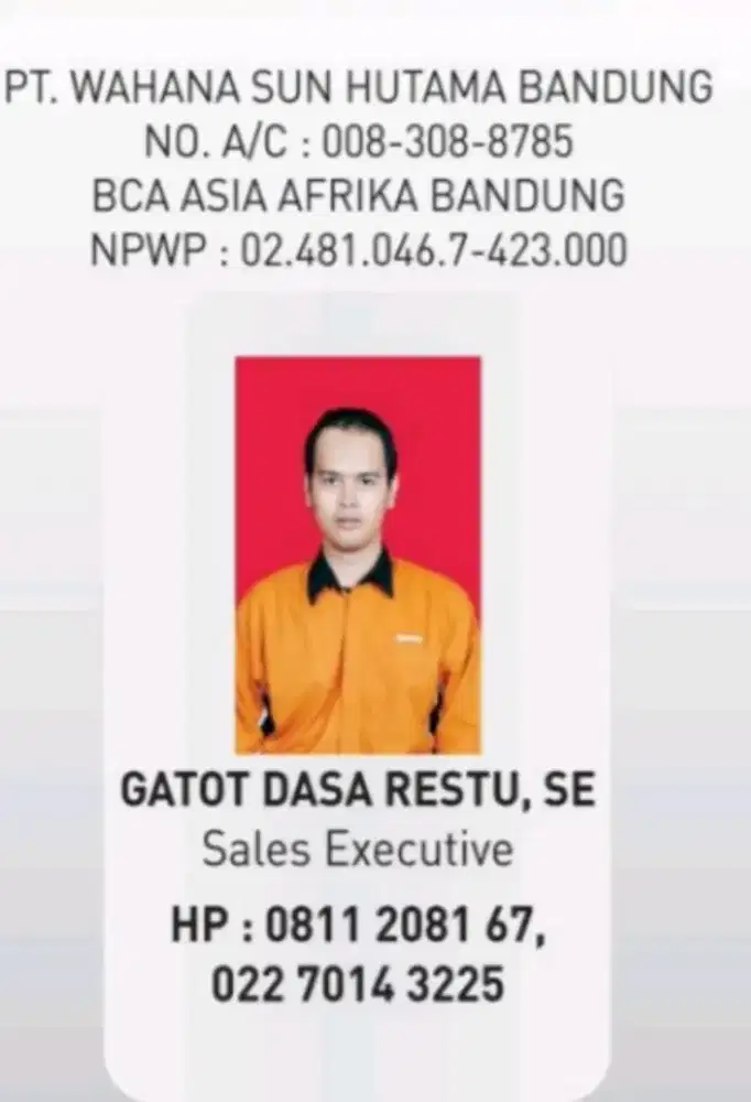 gatot dasa restu