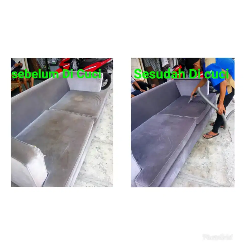 Jasa cuci kasur sepringbed cuci sofa kursi