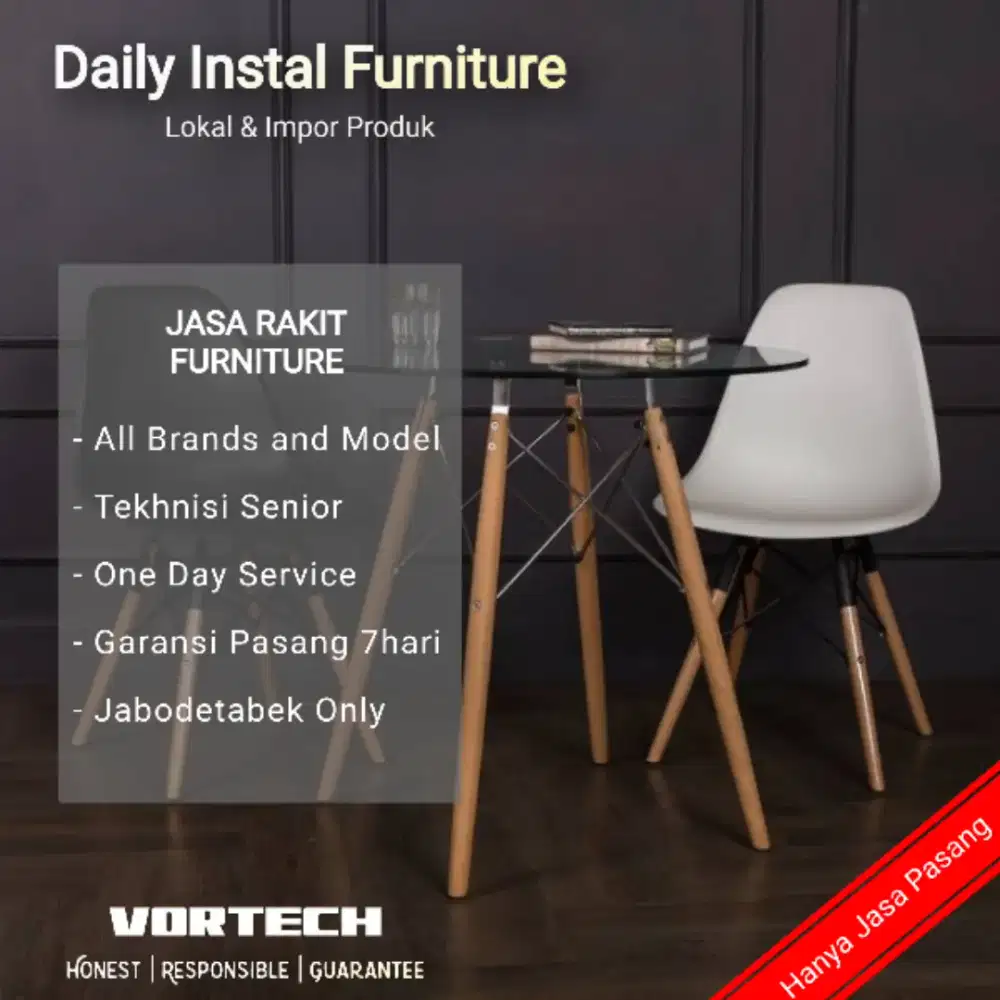 JASA BONGKAR PASANG RAKIT LEMARI FURNITURE