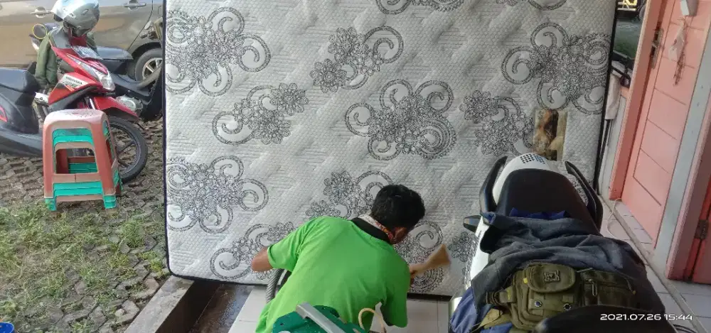 Jasa cuci sofa, cuci cuci kasur sepringbed, panggilan.
