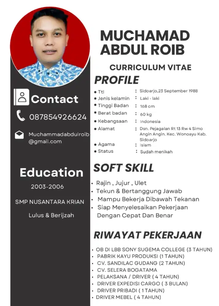 Driver pengalaman