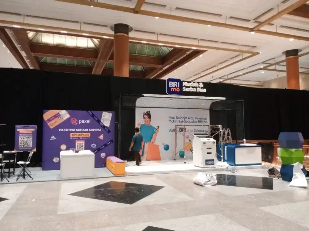 JASA PASANG STIKER PAMERAN DAN PRODUKSI HURUP TIMBUL
