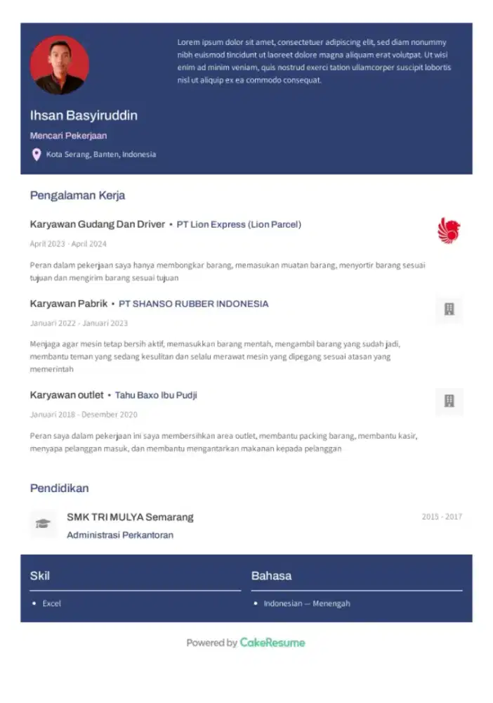 Mencari lowongan kerja