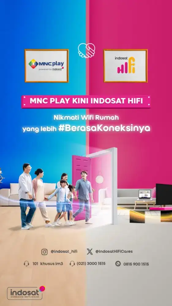 WIFI HIFI INDOSAT ( EX MNC)