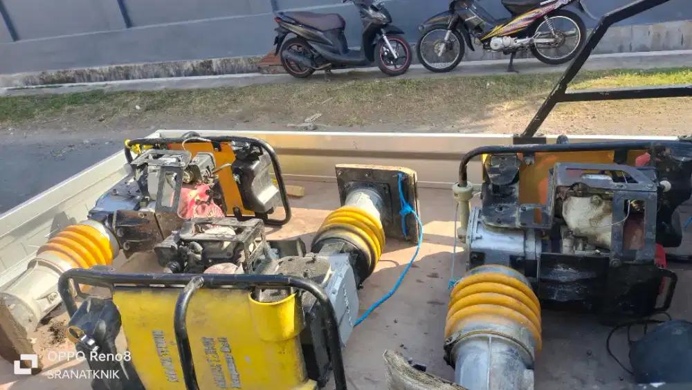 rental. Jack hammer/dril. Genset. Stamper. Coring. Vibrator. Blower
