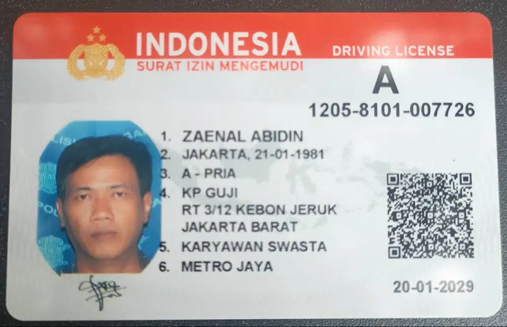 Mencari pekerjaan sopir/driver