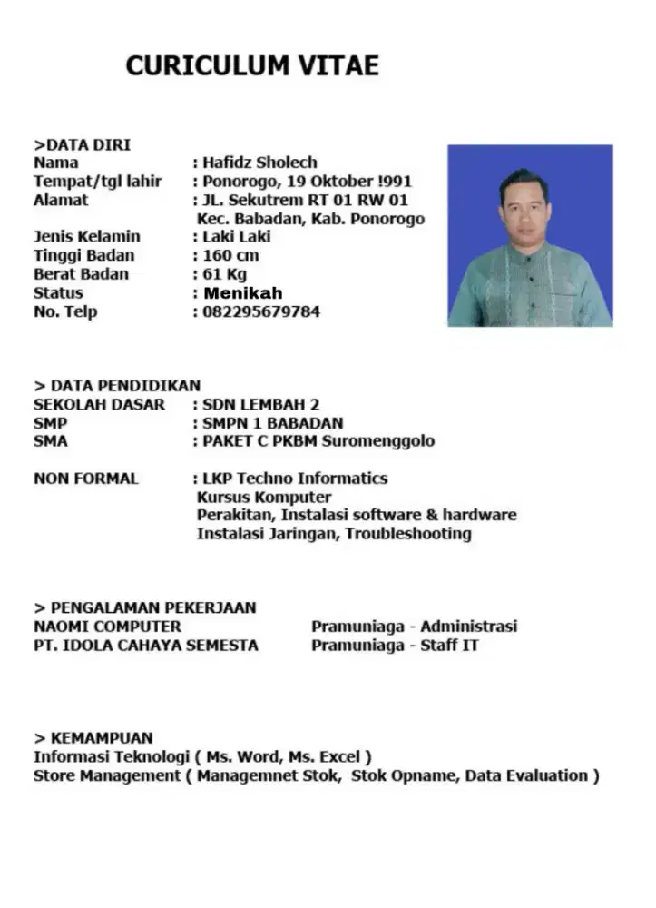 Mencari Pekerjaan