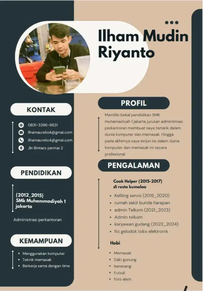 Tolong di bantu kerja apa saja