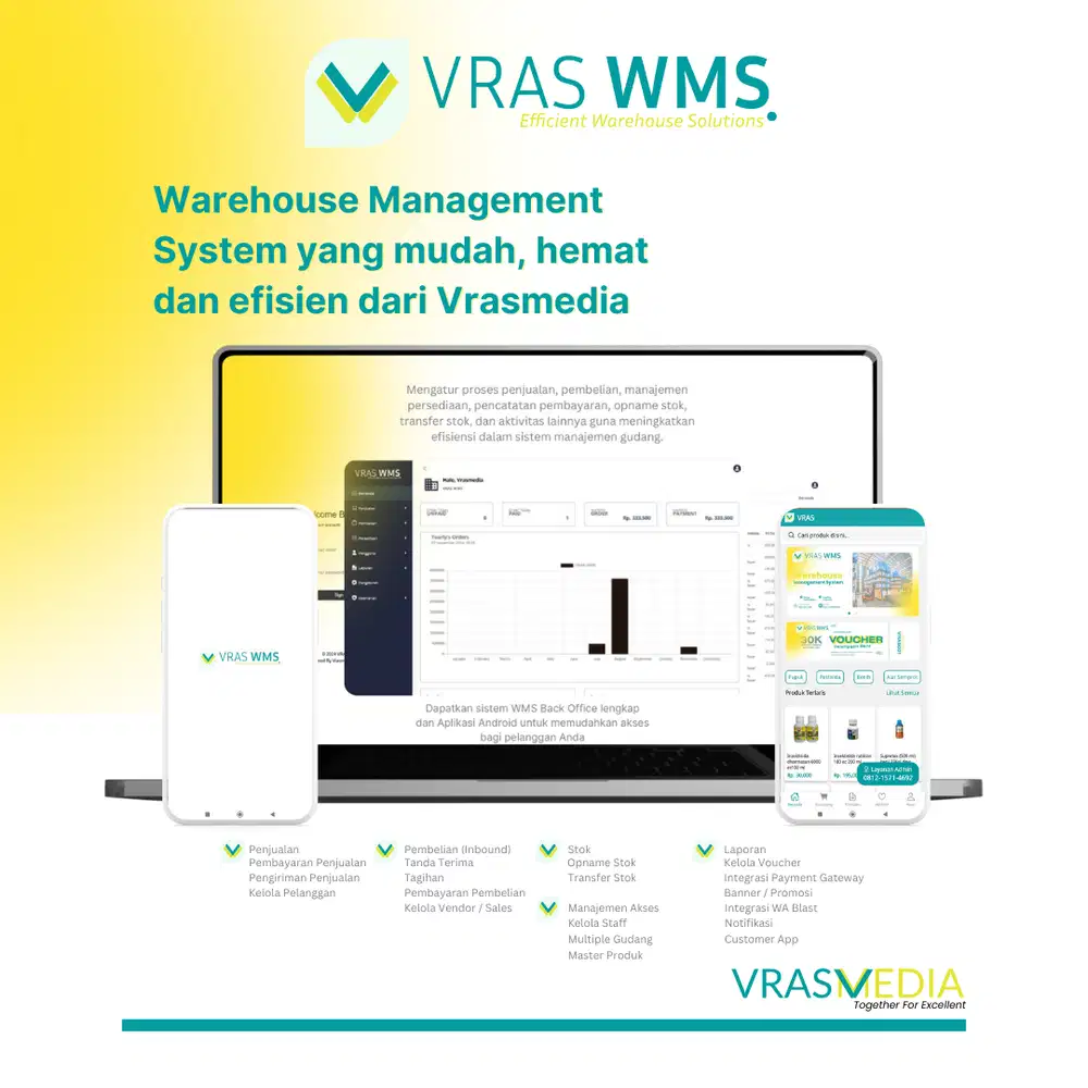 Custom Software WMS Backoffice + Customer App