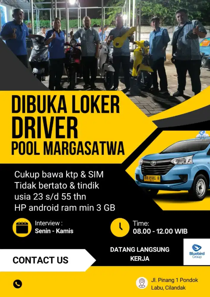 Dibutuhkan Pengemudi