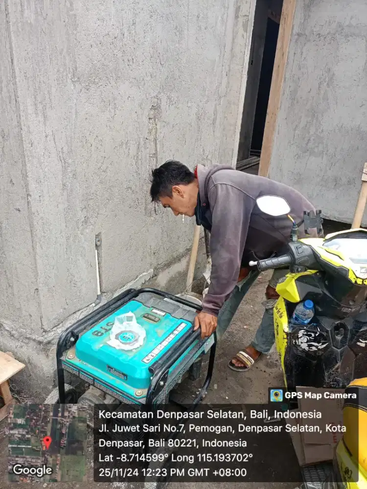 rental. Jack hammer/dril. Genset. Stamper. Cutting beton. Stamper. Cor