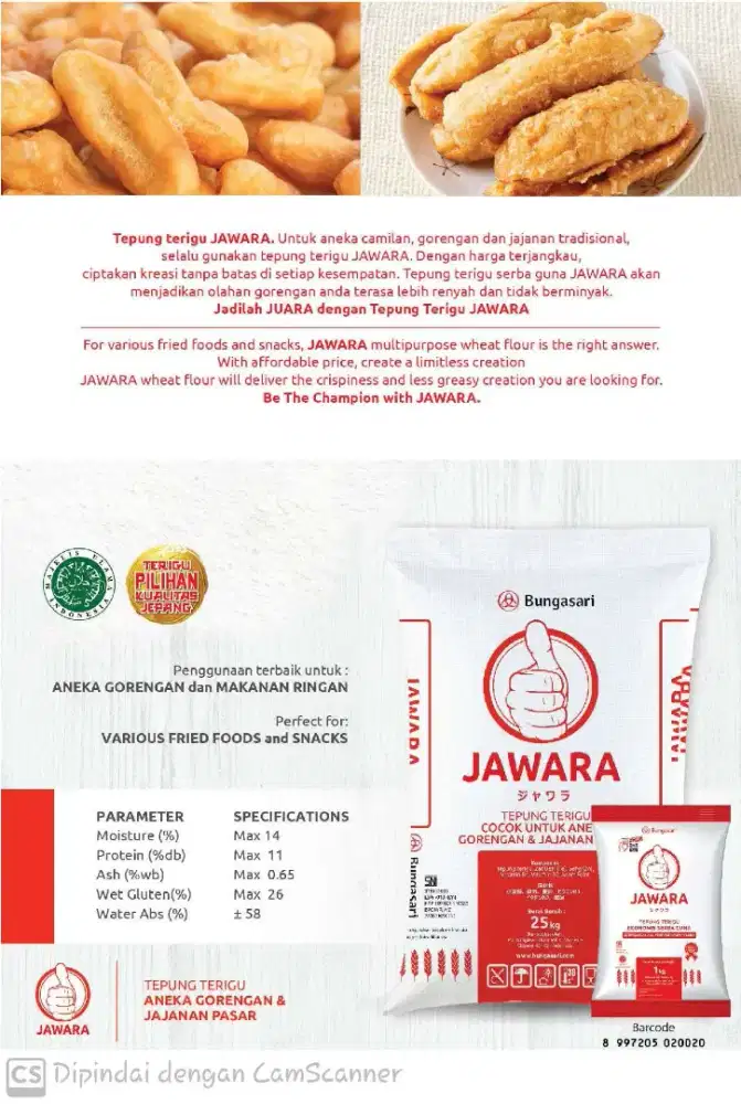 Dibutuhkan Sales Marketing Tepung