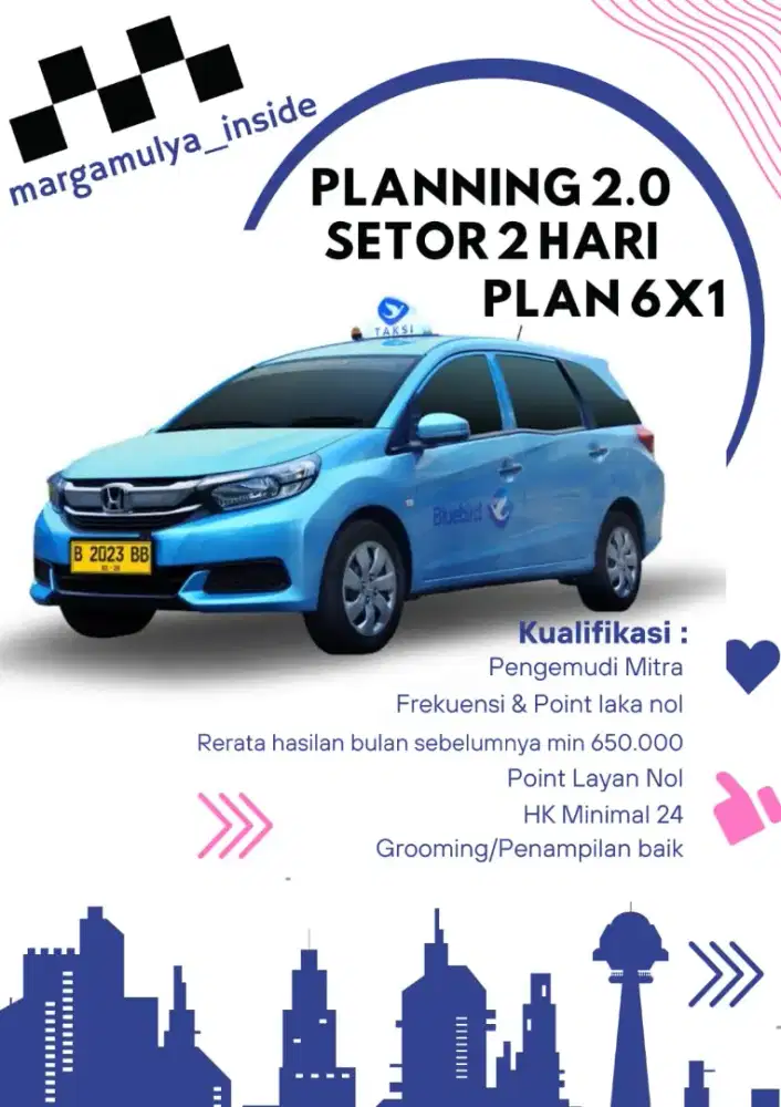Dibutuhkan supir/driver/pengemudi
