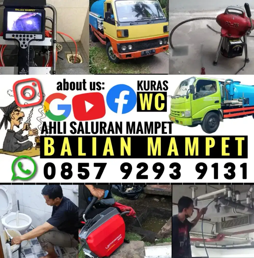BALIAN MAMPET KURAS WC BALI