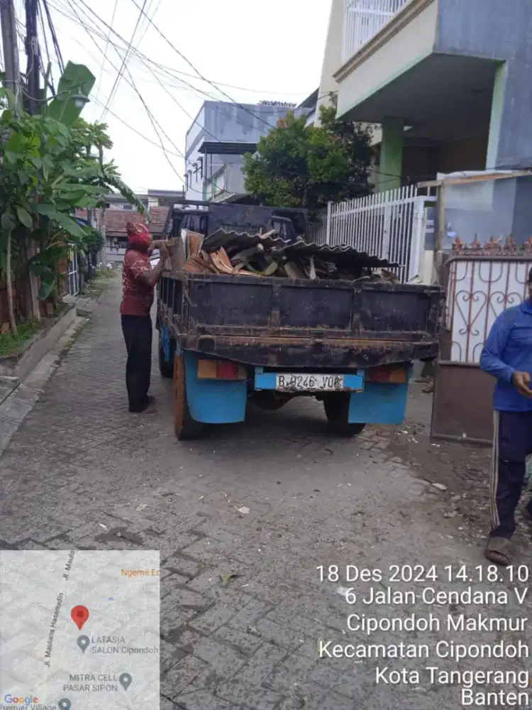 JASA BUANG PUING DAM SAMPAH PROYEK