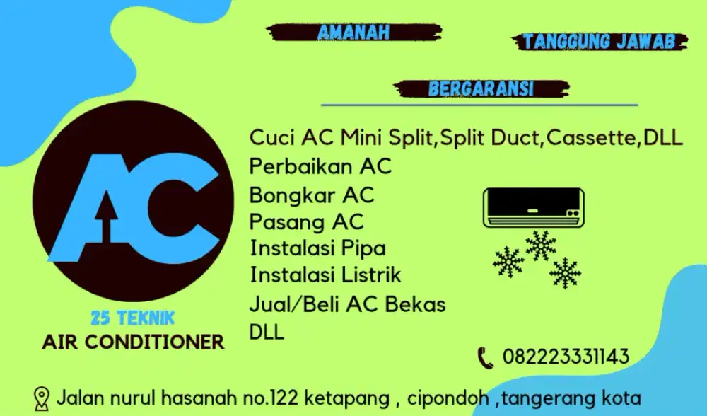 25 teknik air conditioner