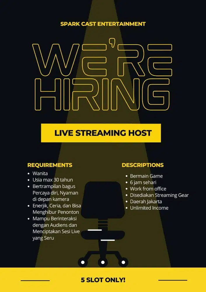 Di Cari Livestreaming Host Tok Tok