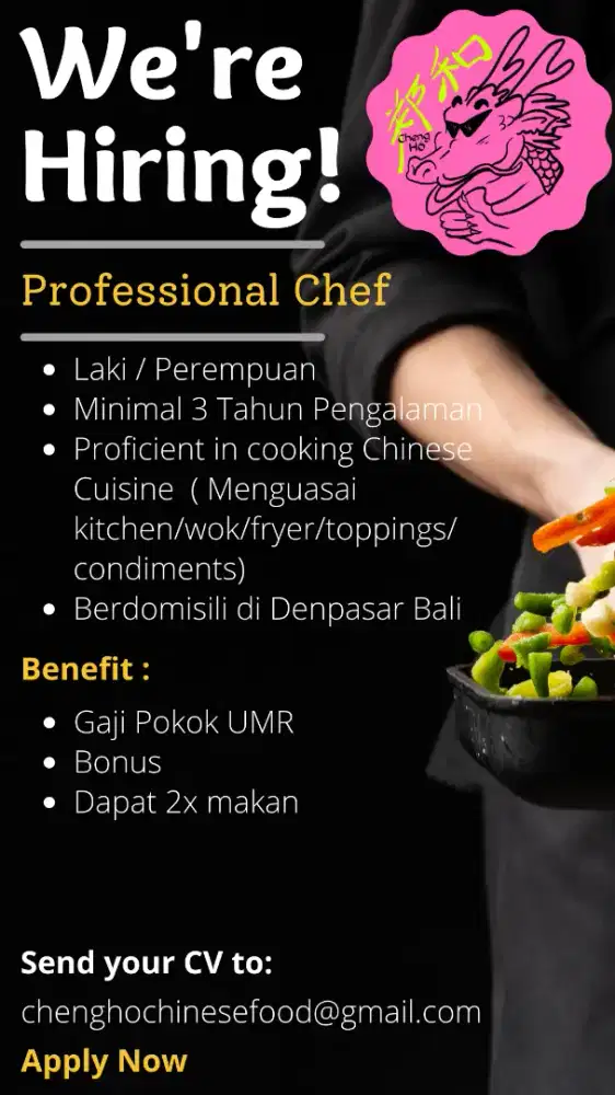 URGENT KITCHEN / COOK / CHEFF