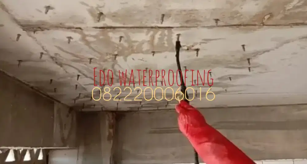 Jasa waterproofing Injeksi Polyurethane PU | Perbaikan Beton Bocor