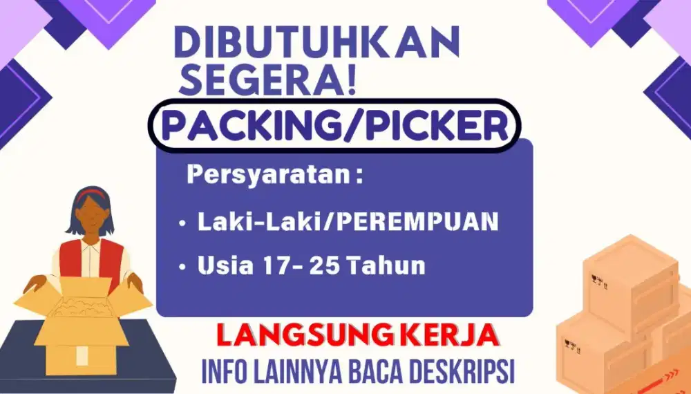 URGENT PICKER ( AMBIL BARANG)
