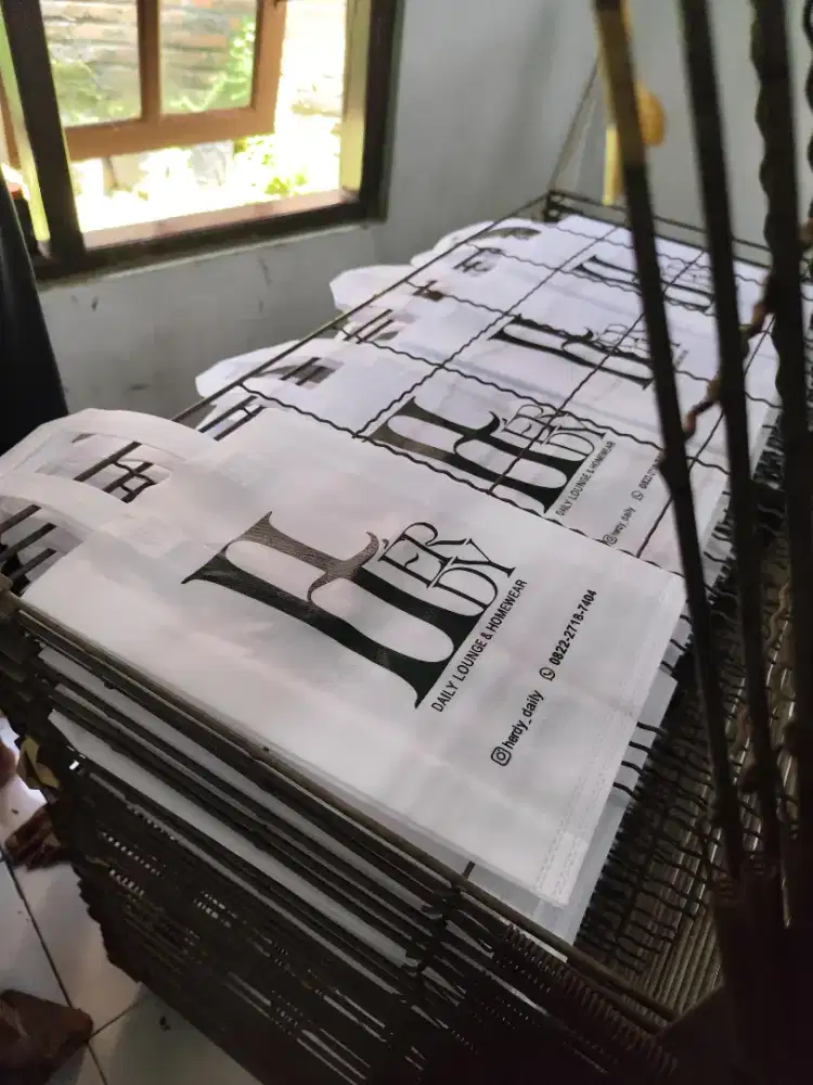 Sablon label dan packaging