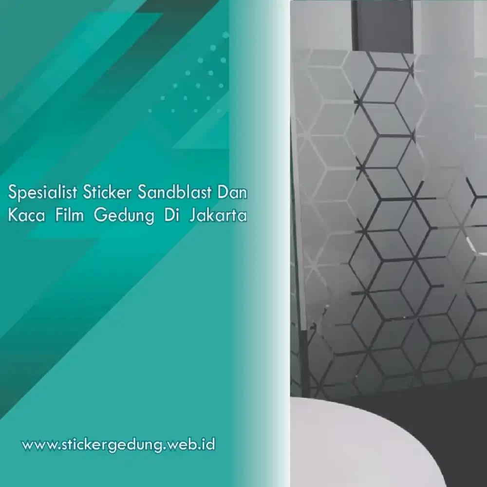 Sticker gedung jakarta