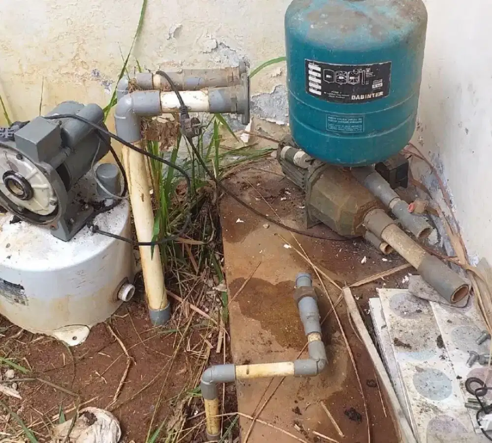 Jasa/ tukang service servis pompa air Sumur bor gali suntik sedot wc