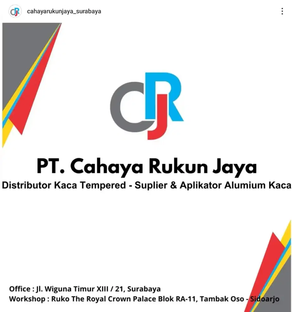 PT Cahaya Rukun Jaya