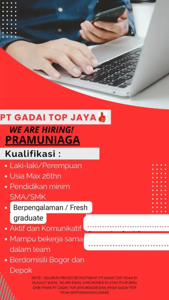 GADAI TOP BOGOR & DEPOK
