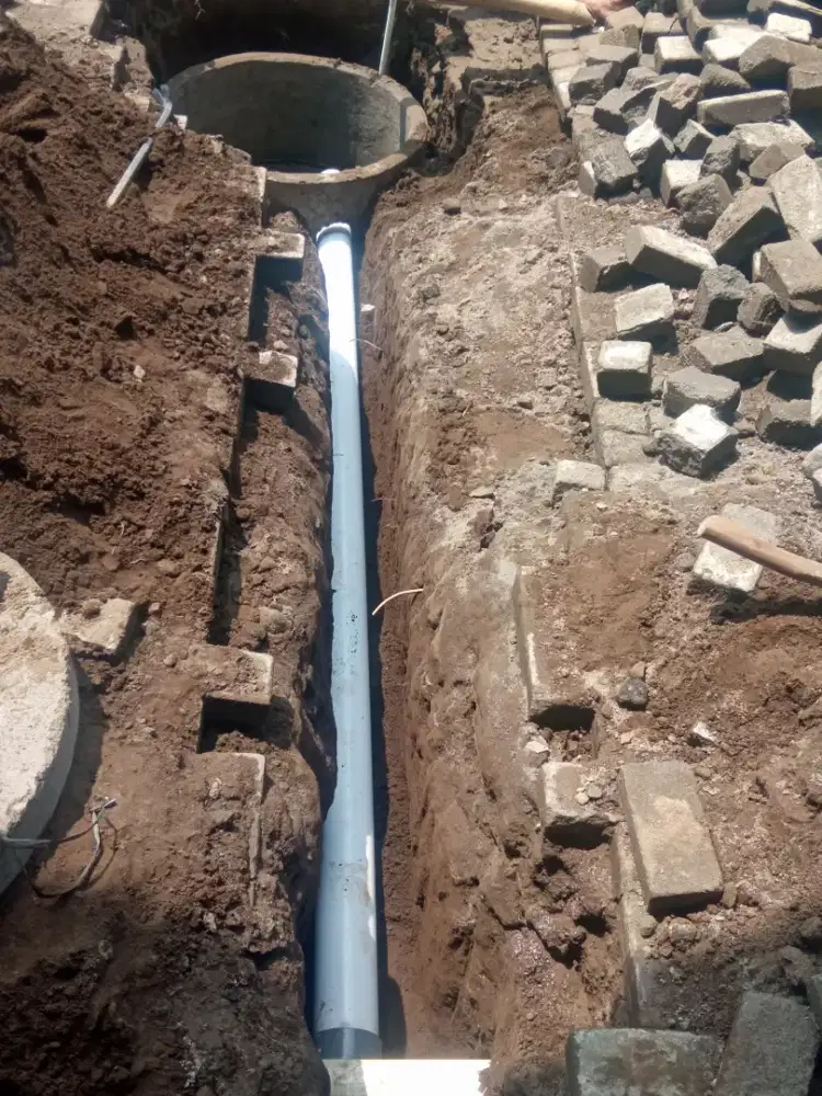 SALURAN MAMPET SUMUR BOR KURAS TANDON AIR SERVIS POMPA AIR