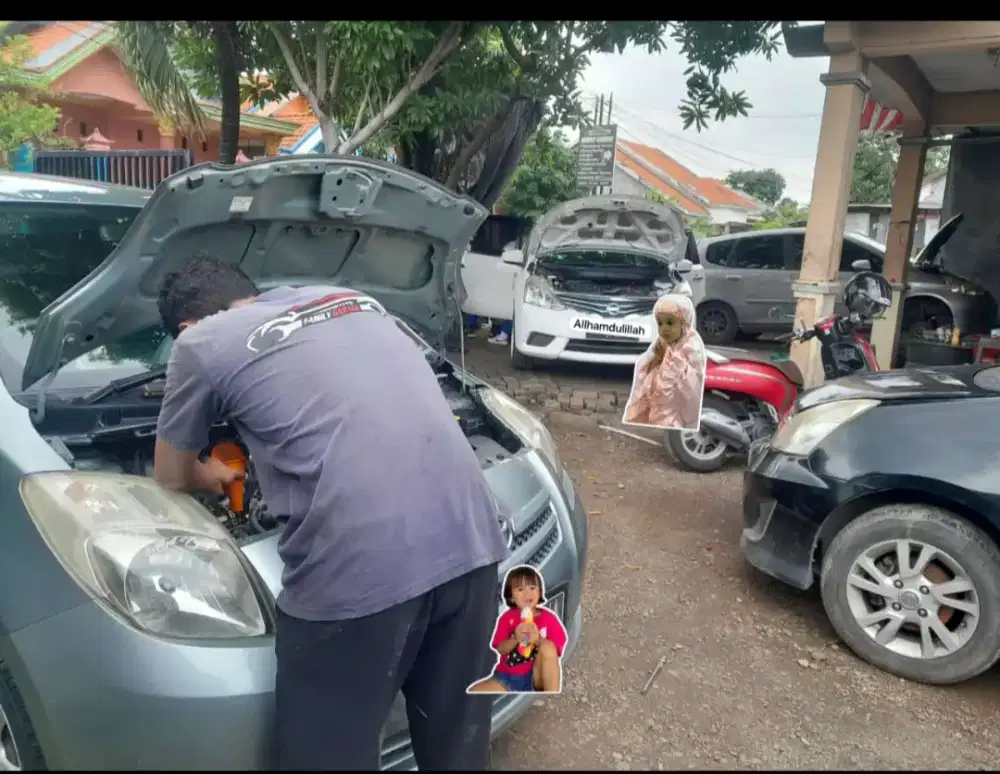 Bengkel Panggilan mesin mobil , AC dan Kaki kaki