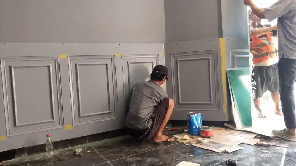 Jasa tukang bangunan renovasi,cat dinding,plavon, kebocoran, listrik