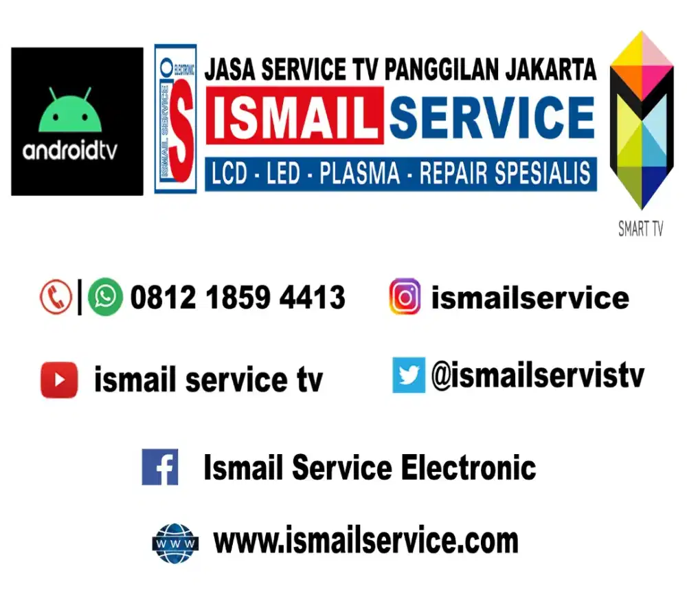 service tv led jakarta panggilan