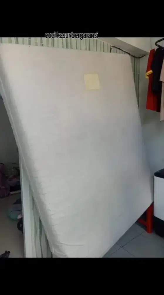 Jasa cuci kasur springbed sofa kursi karpet jok mobil dll