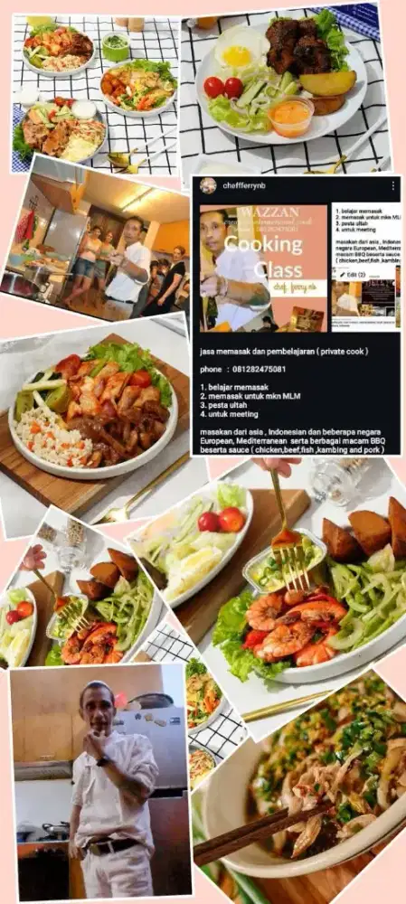 chef cook looking for a job ( mencari pekerjaan ) international cook