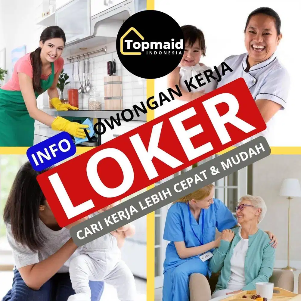 LANGSUNG KERJA!! LOKER WANITA BABYSITTER, SUSTER LANSIA, DAN ART