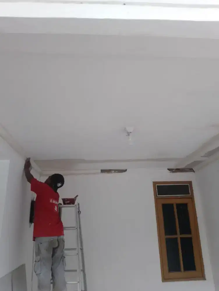 Jasa tukang bangunan renovasi pengecatan dinding plavon rumah