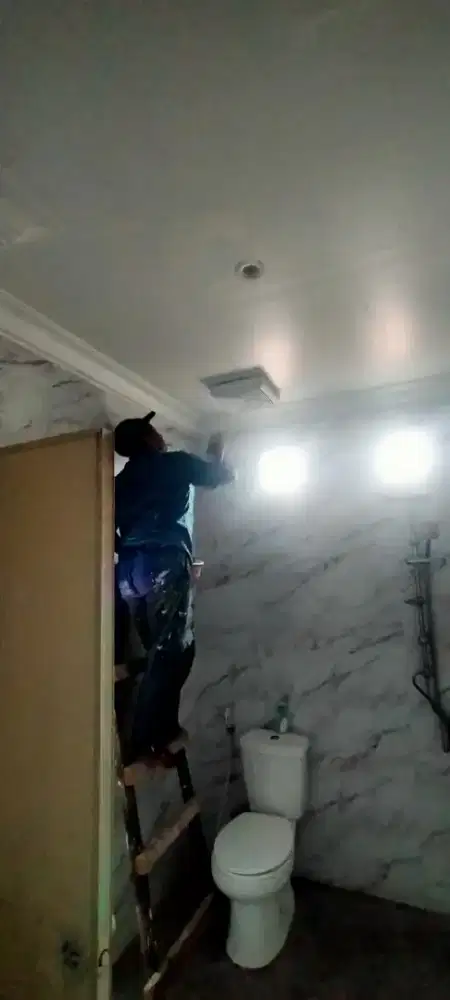 Jasa tukang bangunan renovasi pengecatan dinding plavon rumah